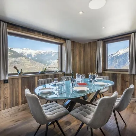 Luxury Chalet In Exclusive Resorts Chalet Courchevel